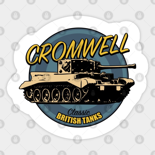 Cromwell Tank Sticker by TCP